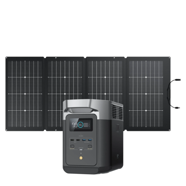 Générateurs solaire EcoFlow Deta 2 + panneau solaire 220W