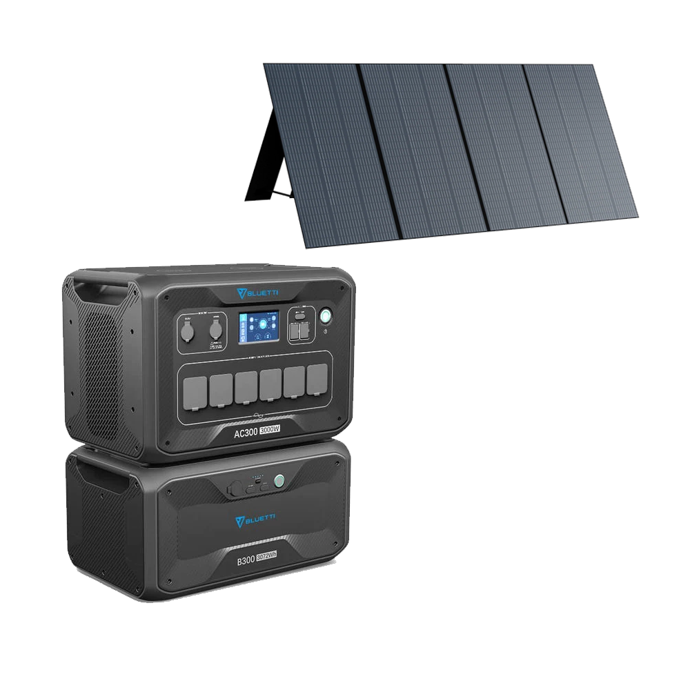 Kit solaire Bluetti AC300 + B300 et PV350