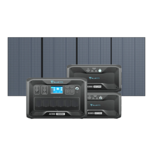 Kit générateur solaire Bluetti AC500, 2X B300S et PV350