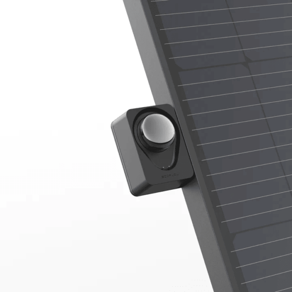 Capteur intelligent du Tracker solaire EcoFlow à axe unique.